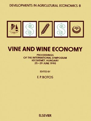 cover image of Vine and Wine Economy